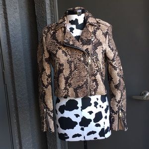 Biker Jacket Tweed H&M